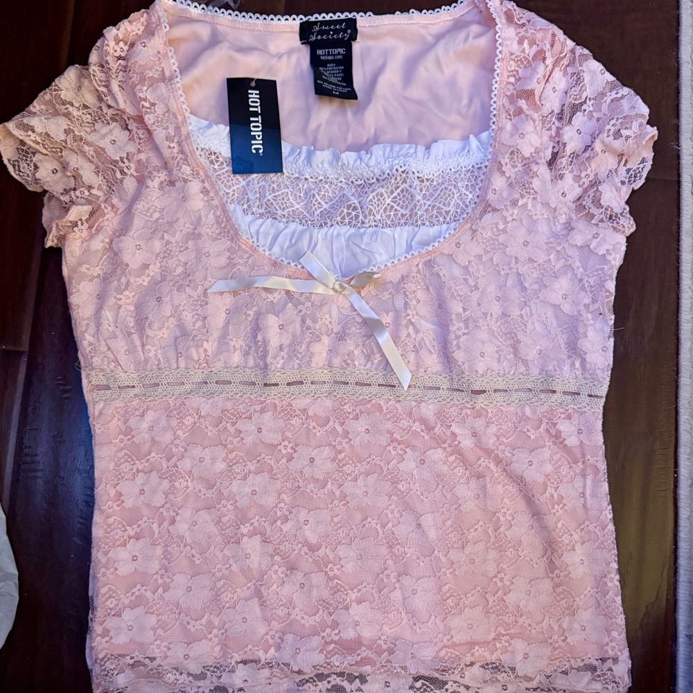 Sweet Society/Hot Topic Lace Top